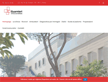 Tablet Screenshot of casadicuraguarnieri.it